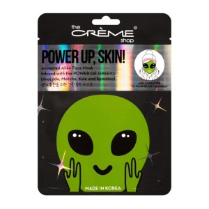 Power Up, Skin! Animated Alien con el poder de los Verdes (Aguacate, Matcha y Kale)